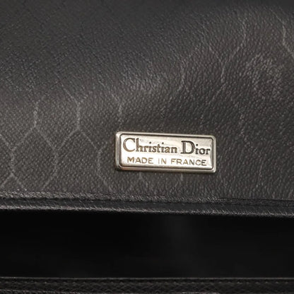 Christian Dior Vintage Leather, Black, Leather, Shoulder Bag