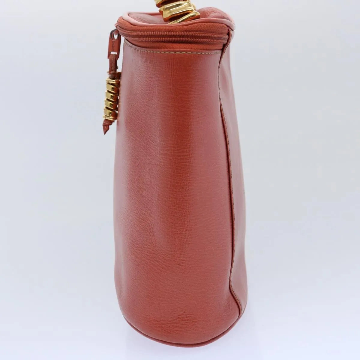 Loewe Vintage Velazquez Top Handle Leather, Orange, Leather, Handbag