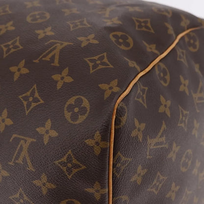 Louis Vuitton Keepall Monogram, Brown, Canvas, Travel Bag