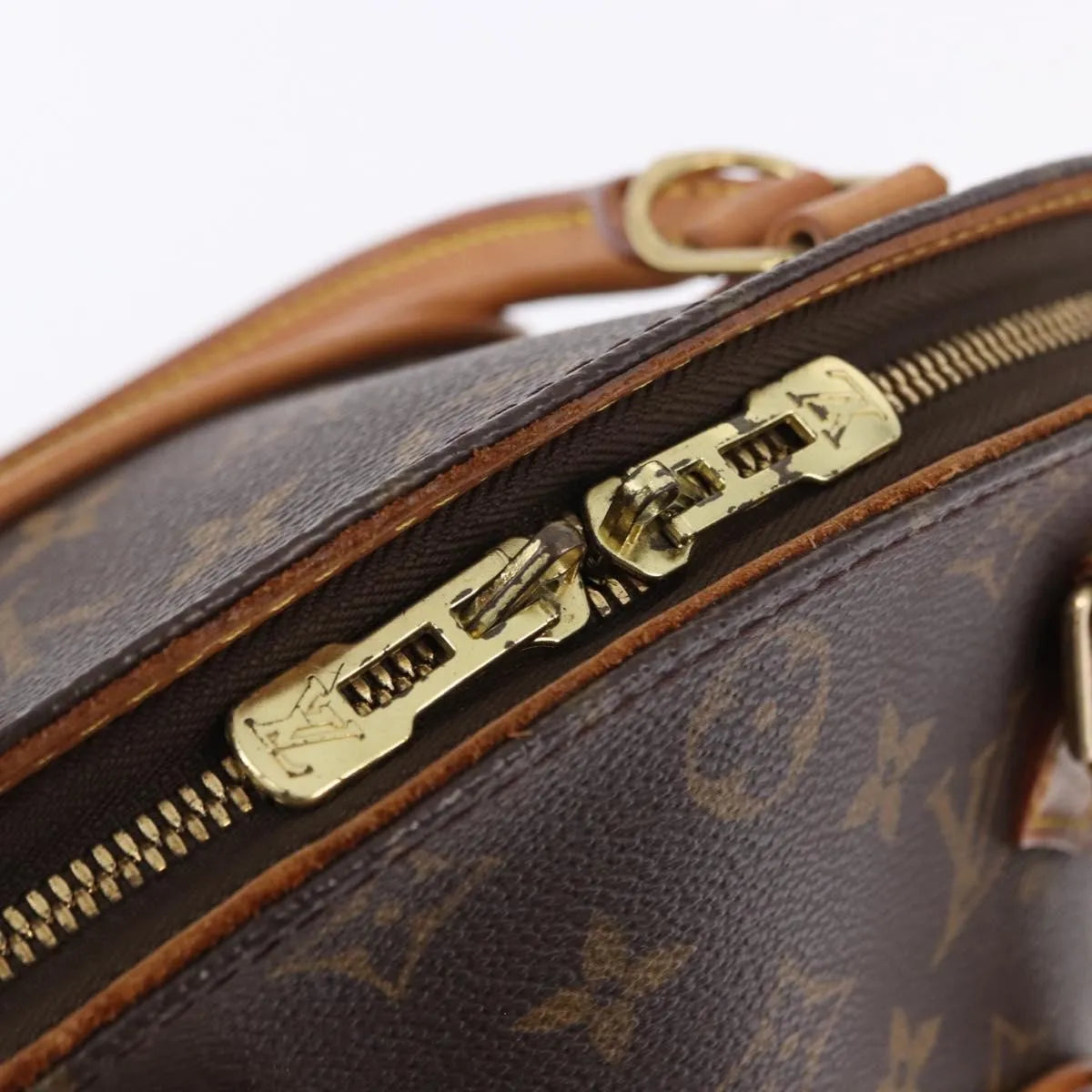 Louis Vuitton Ellipse Monogram, Brown, Canvas, Handbag