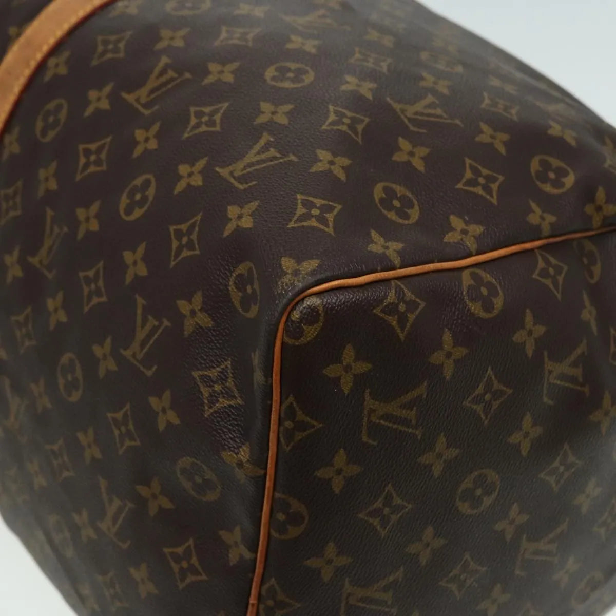 Louis Vuitton Keepall Monogram Canvas, Brown, Canvas, Travel Bag
