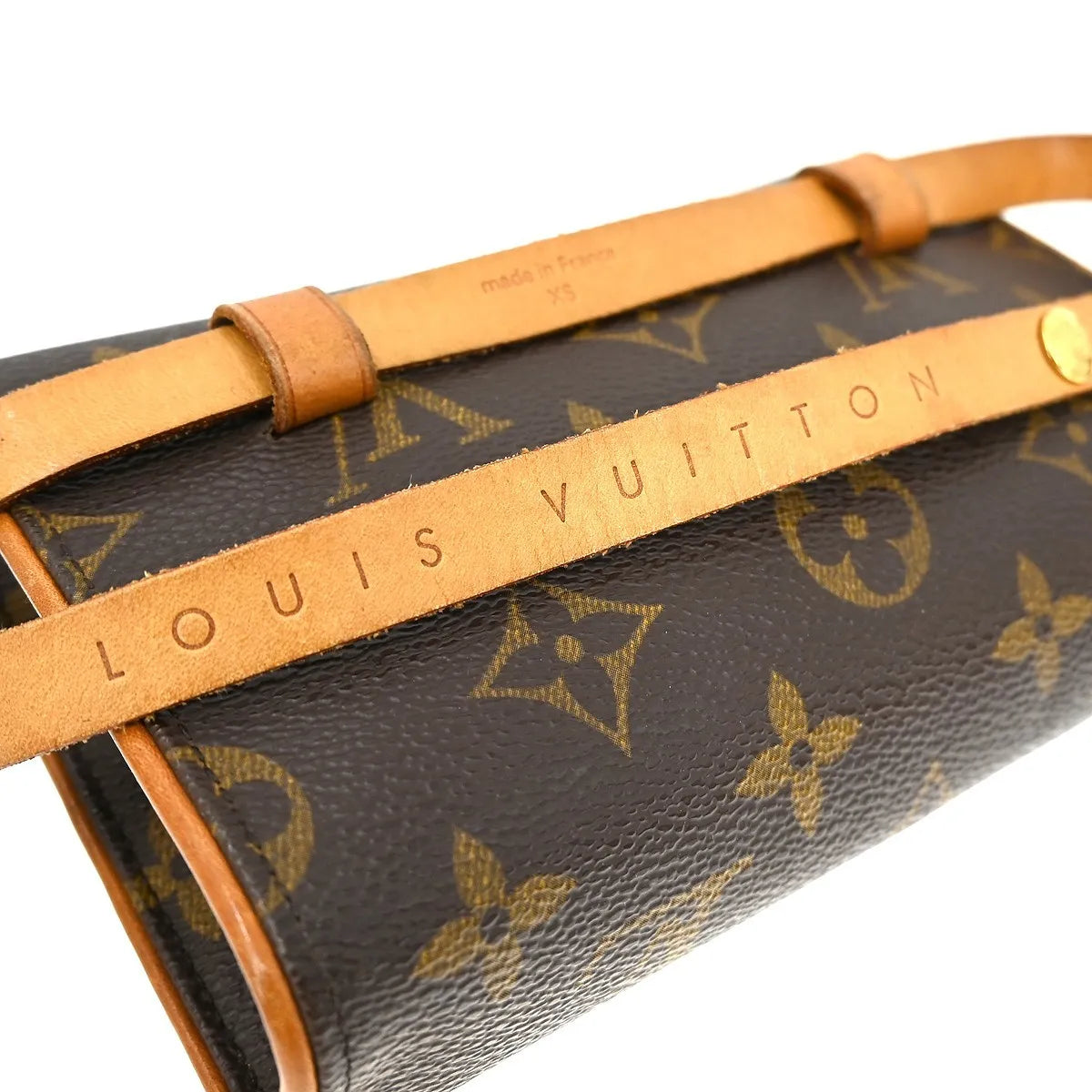 Louis Vuitton Florentine Waist Monogram Canvas, Brown, Canvas, Clutch