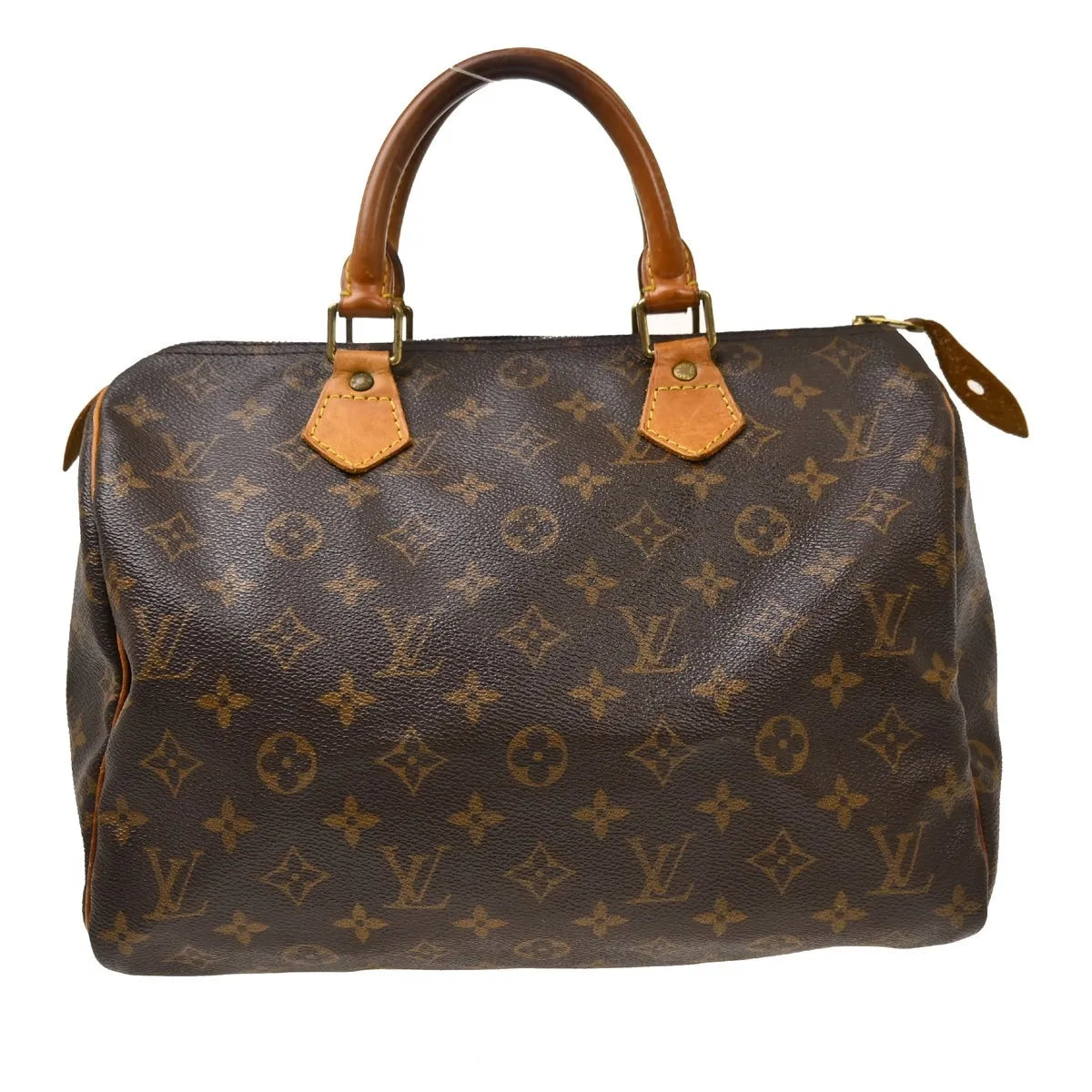 Louis Vuitton Speedy Monogram Canvas, Brown, Canvas, Handbag