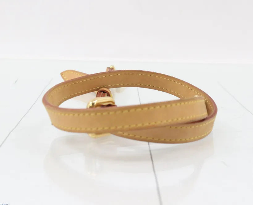Louis Vuitton Favorite Shoulder Strap Vachetta Leather, Brown, Leather, Straps