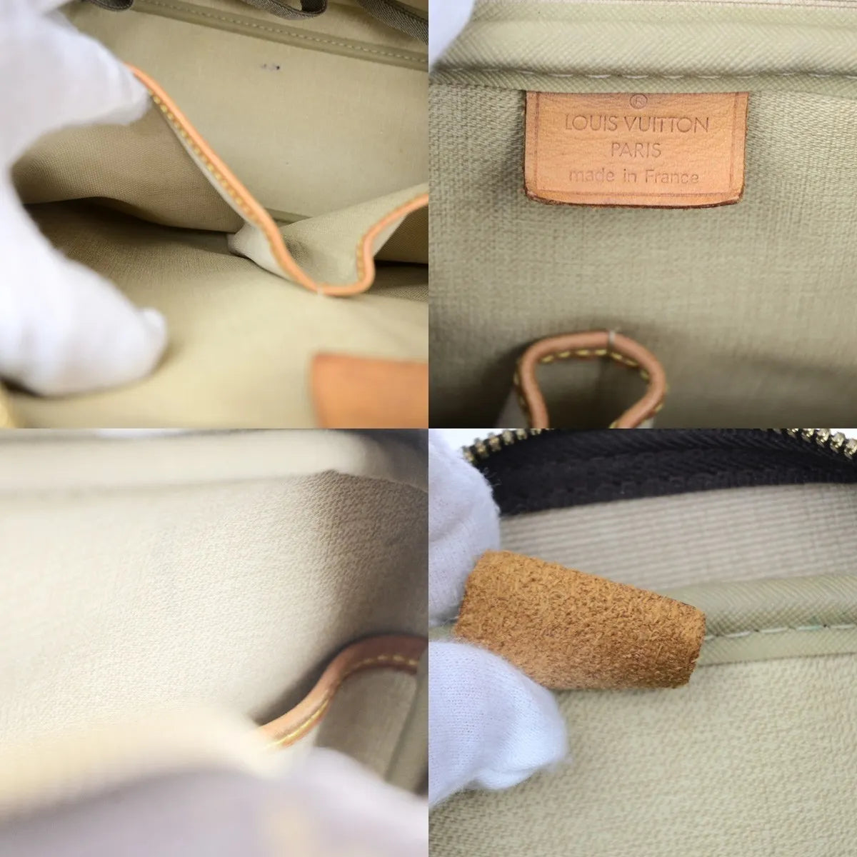 Louis Vuitton Deauville Monogram, Brown, Canvas, Handbag