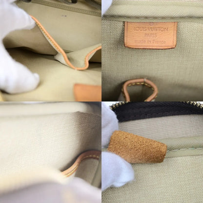 Louis Vuitton Deauville Monogram, Brown, Canvas, Handbag