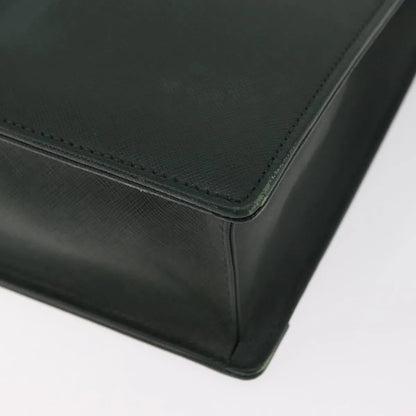 Burberry Briefcase Leather, Green, Leather, Briefcase