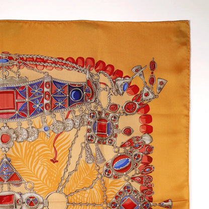 Hermes Carré 90 Silk multicolor, Multicolour, Silk, Scarf
