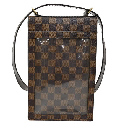 Louis Vuitton Portobello Messenger Damier, Brown, Canvas, Shoulder Bag