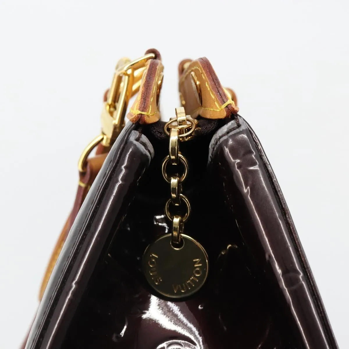 Louis Vuitton Blair Monogram vernis, Purple, Patent Leather, Handbag