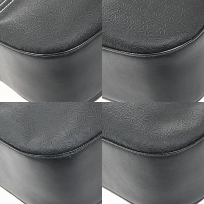 Loewe Anagram Leather, Black, PVC, Shoulder Bag