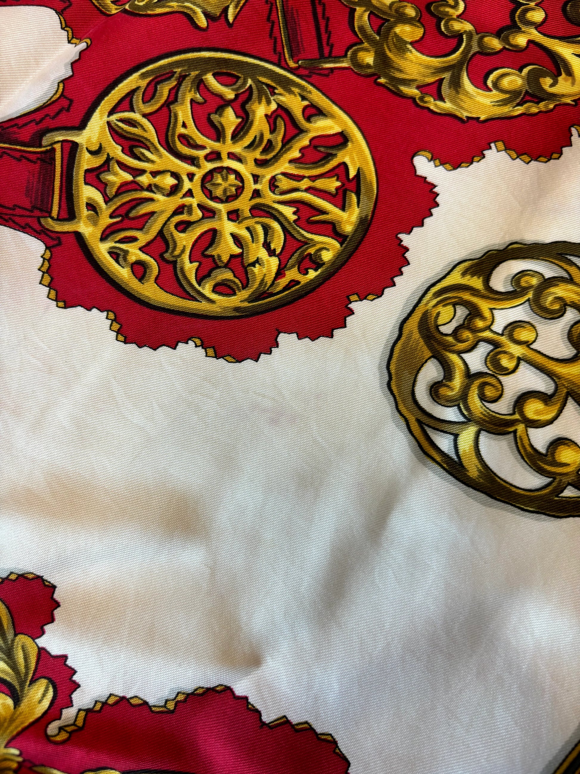 Hermes Carré 90 Silk multicolor, Multicolour, Silk, Scarf