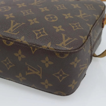 Louis Vuitton Spontini Monogram Canvas, Brown, Canvas, Handbag