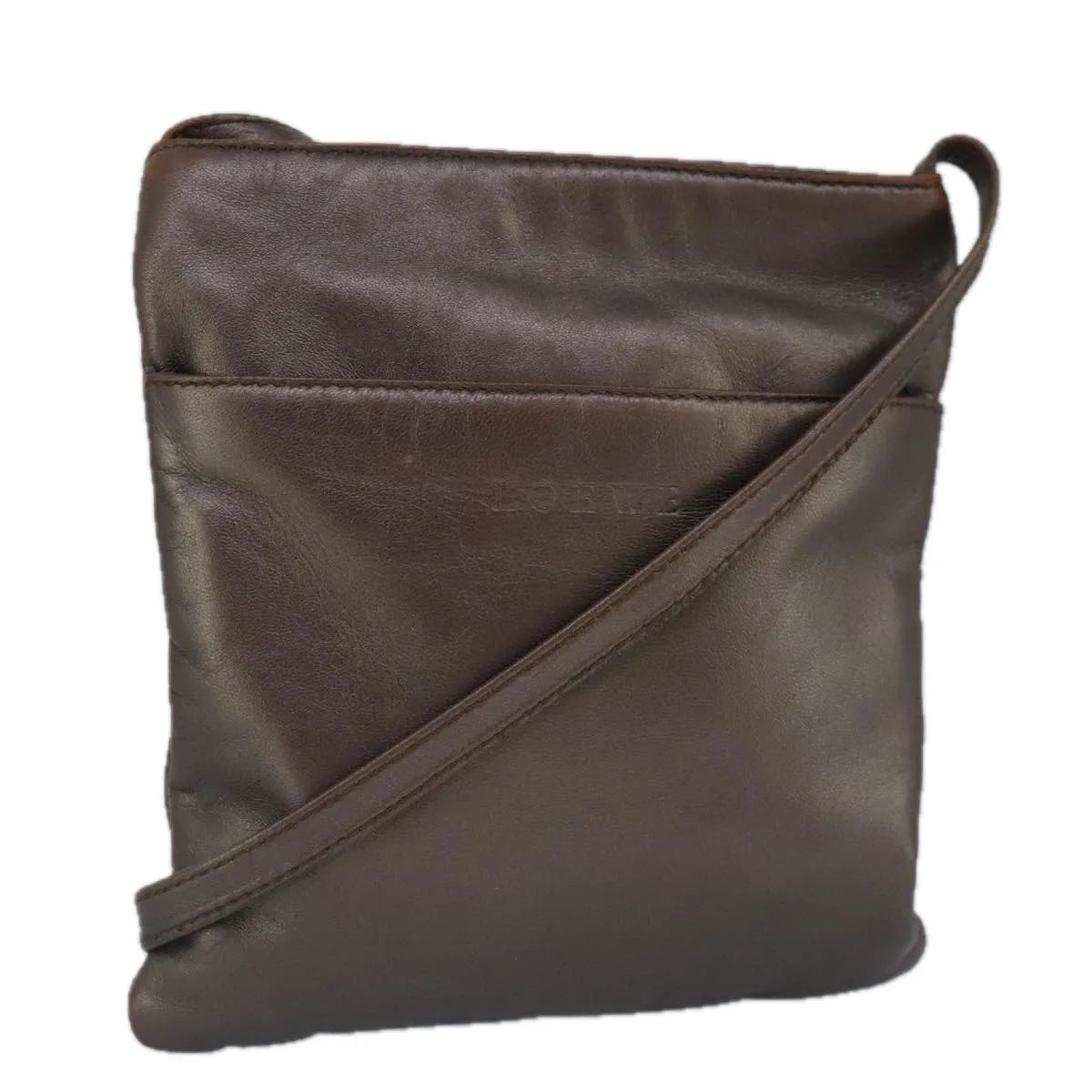 Loewe Vintage Leather, Brown, Leather, Shoulder Bag