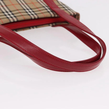 Burberry Nova Check Nova Check Canvas and leather, Beige, Canvas, Handbag