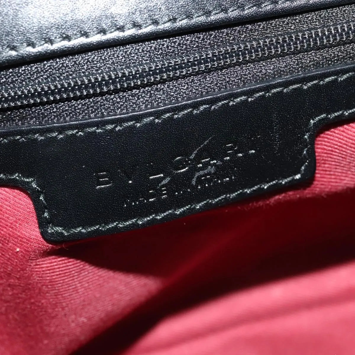 Bvlgari Chandra Flap Enamel, Black, Patent Leather, Shoulder Bag