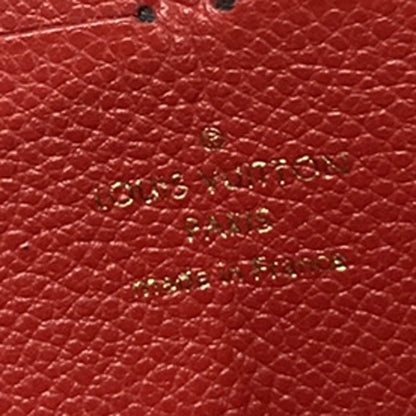 Louis Vuitton Portefeuille zippy Monogramme Empreinte Monogramme Empreinte, Red, Leather, Wallet