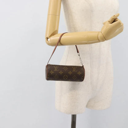 Louis Vuitton Papillon Pochette Monogram Canvas, Brown, Canvas, Clutch