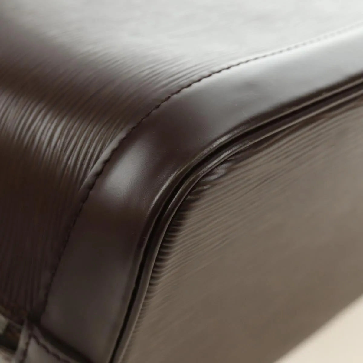Louis Vuitton Alma Epi Leather, Brown, Leather, Handbag