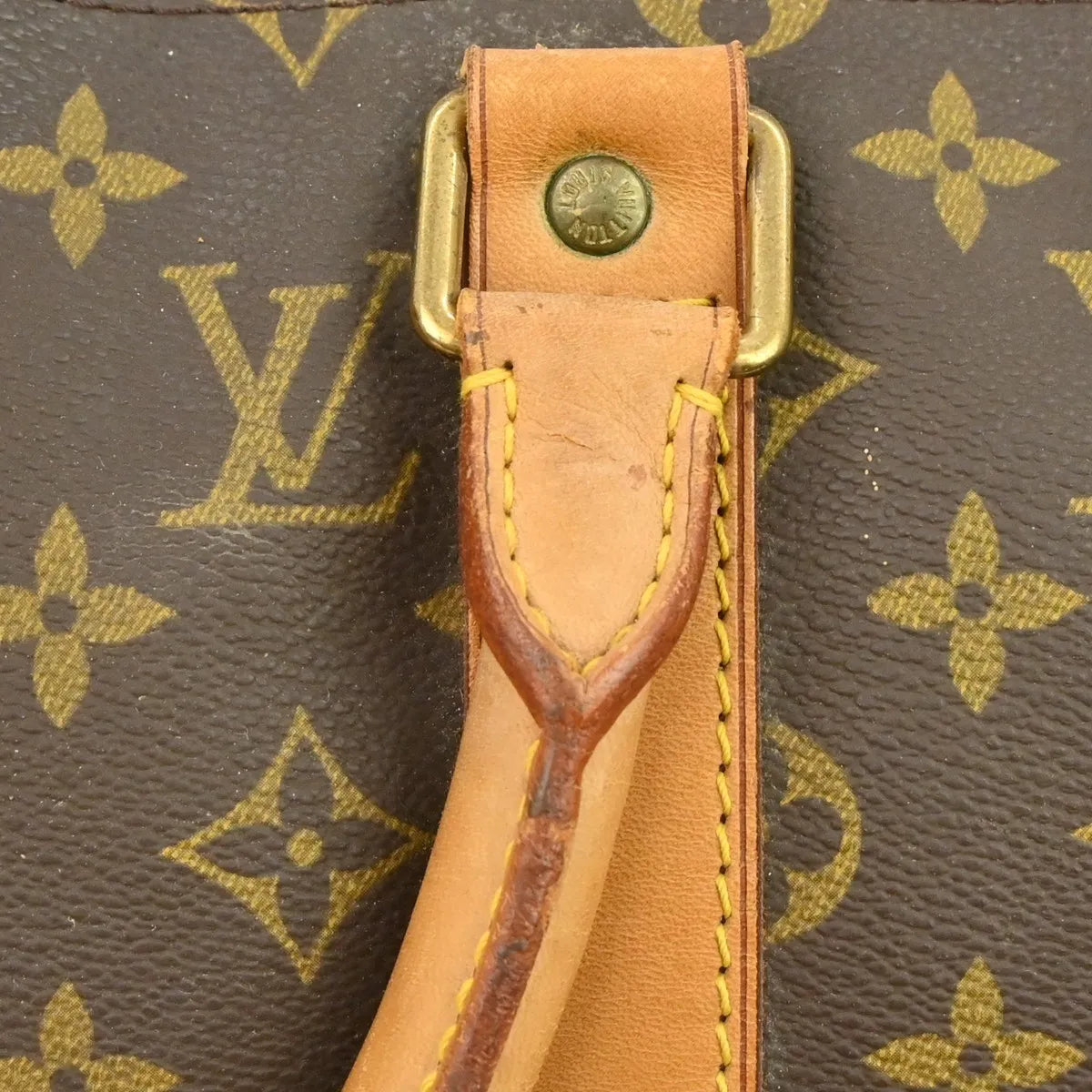 Louis Vuitton Keepall Monogram, Brown, Canvas, Travel Bag