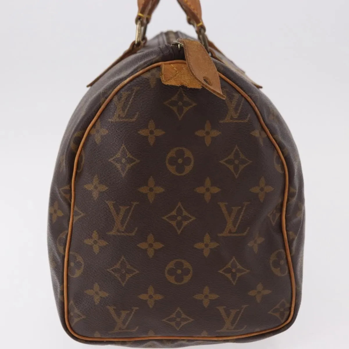 Louis Vuitton Speedy Monogram Canvas, Brown, Canvas, Handbag
