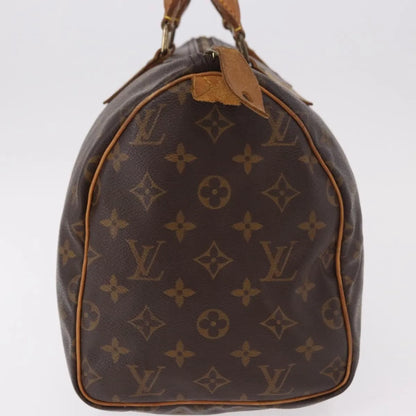 Louis Vuitton Speedy Monogram Canvas, Brown, Canvas, Handbag