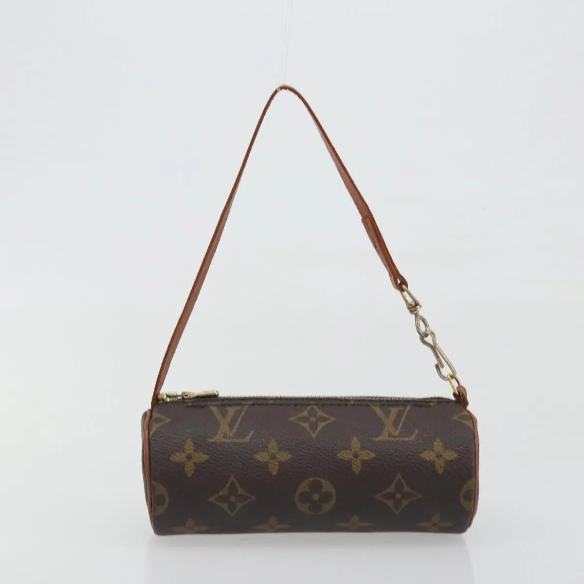 Louis Vuitton Papillon Monogram, Brown, Canvas, Handbag