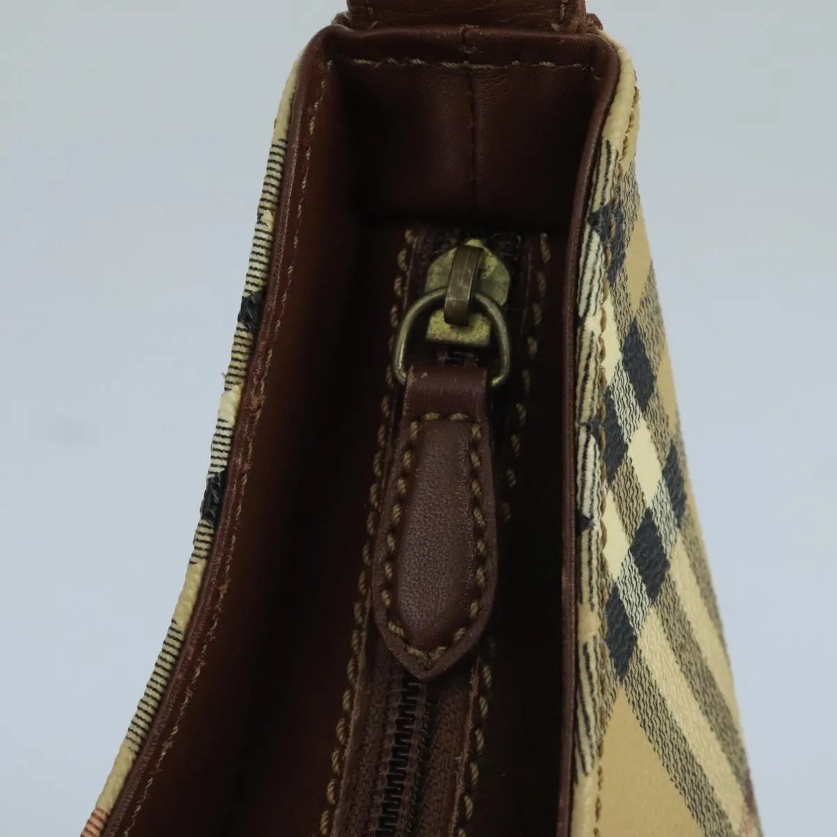 Burberry Nova Check Shoulder Bag Canvas, Beige, Canvas, Shoulder Bag