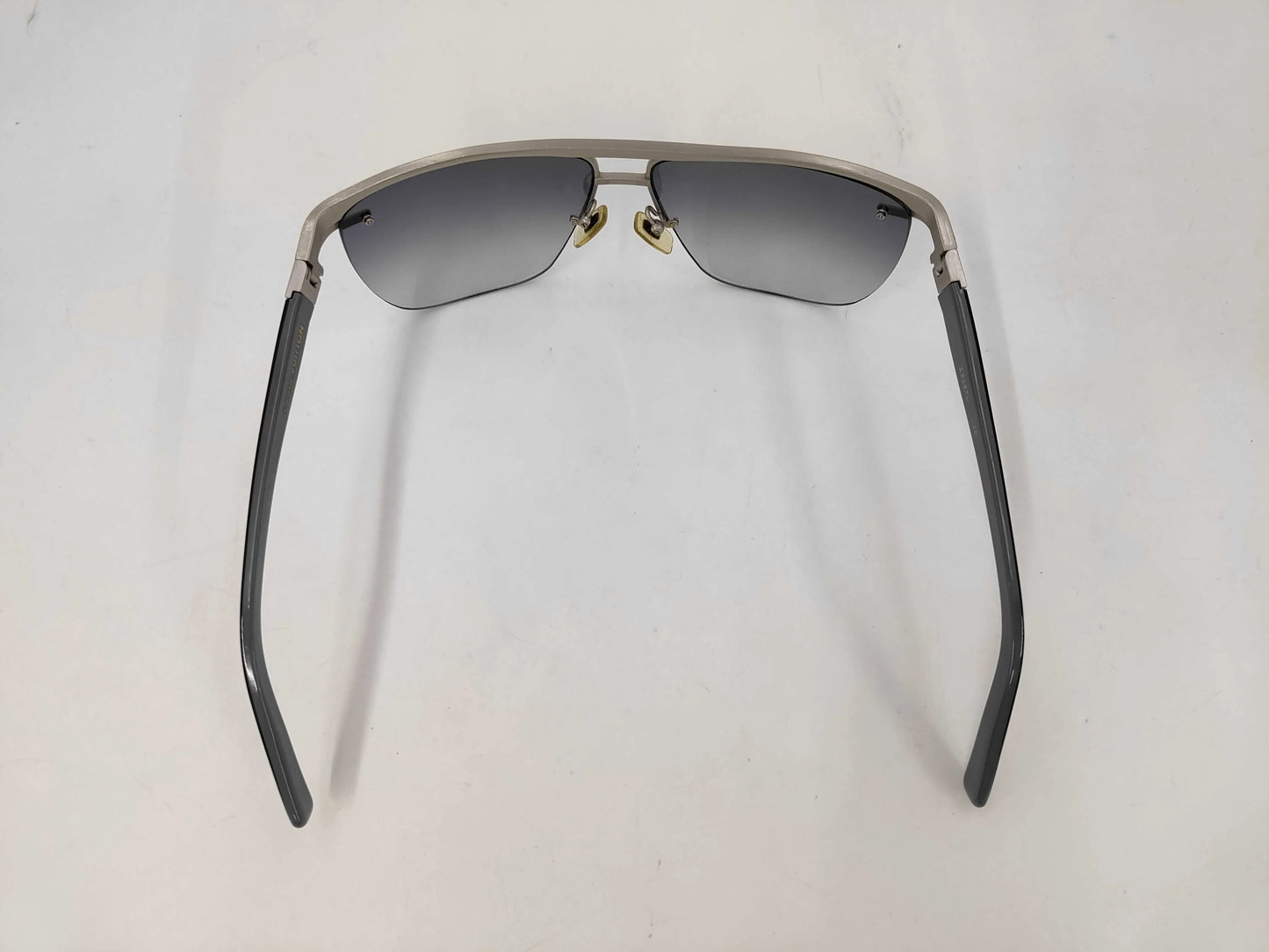 Louis Vuitton LV Sunglasses Metal Square Metal, Gray, Metal, Sunglasses