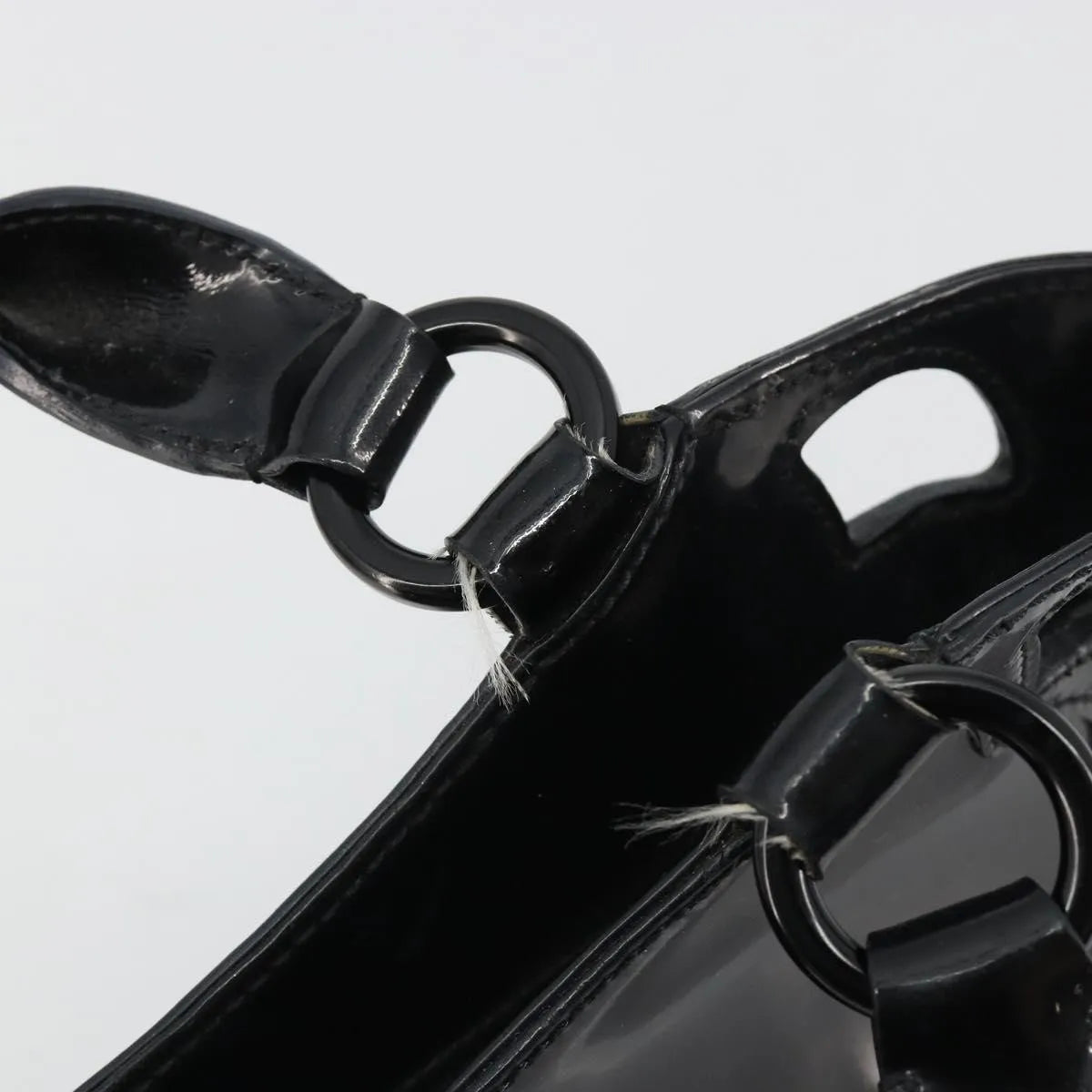 Cartier Marcello Patent leather, Black, Patent Leather, Handbag