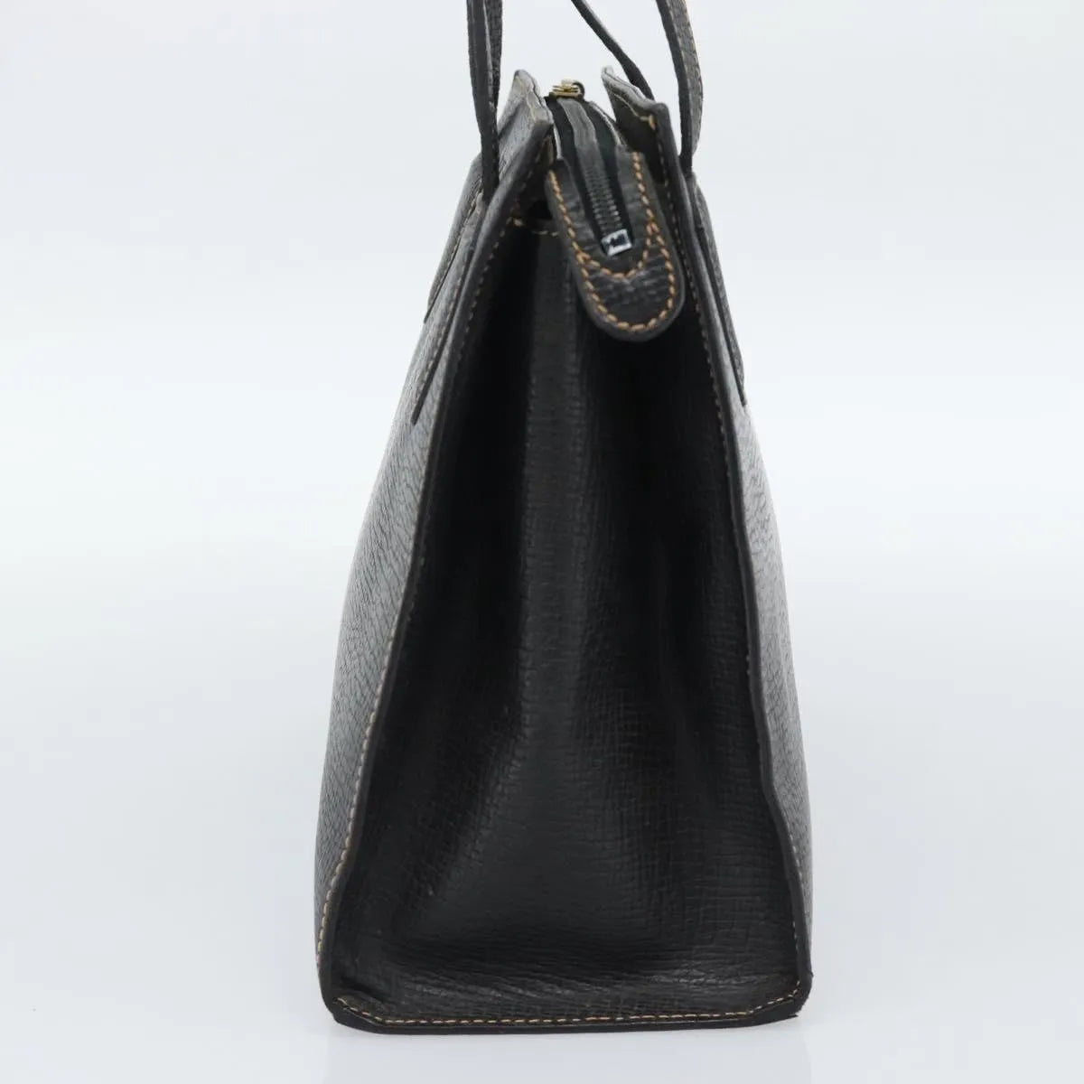 Loewe Vintage Leather, Black, Leather, Tote Bag