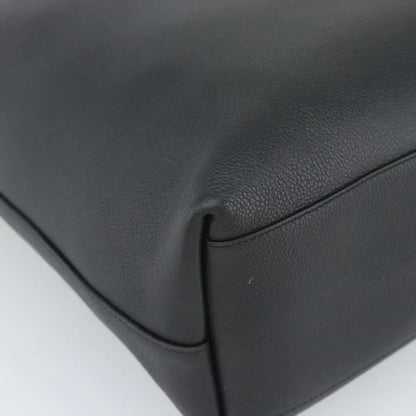Saint Laurent Bold Tote Leather, Black, Leather, Tote Bag