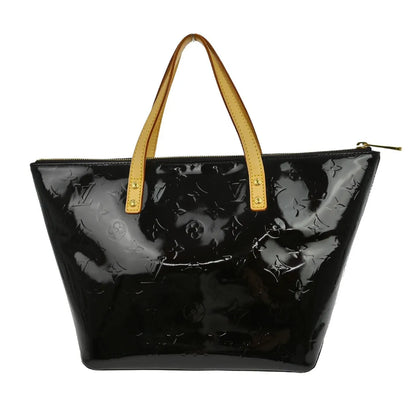 Louis Vuitton Bellevue Monogram Vernis, Purple, Patent Leather, Handbag