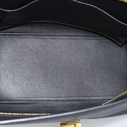 Celine Tricolor Trapeze Leather, Multicolour, Leather, Handbag