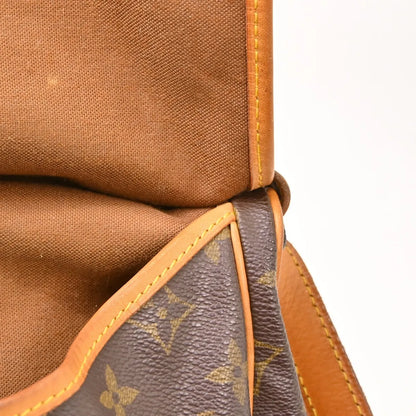 Louis Vuitton Saumur Canvas, Brown, Canvas, Shoulder Bag