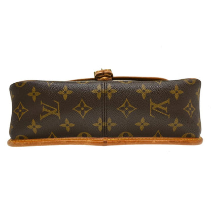Louis Vuitton Sologne Monogram Canvas, Brown, Canvas, Shoulder Bag