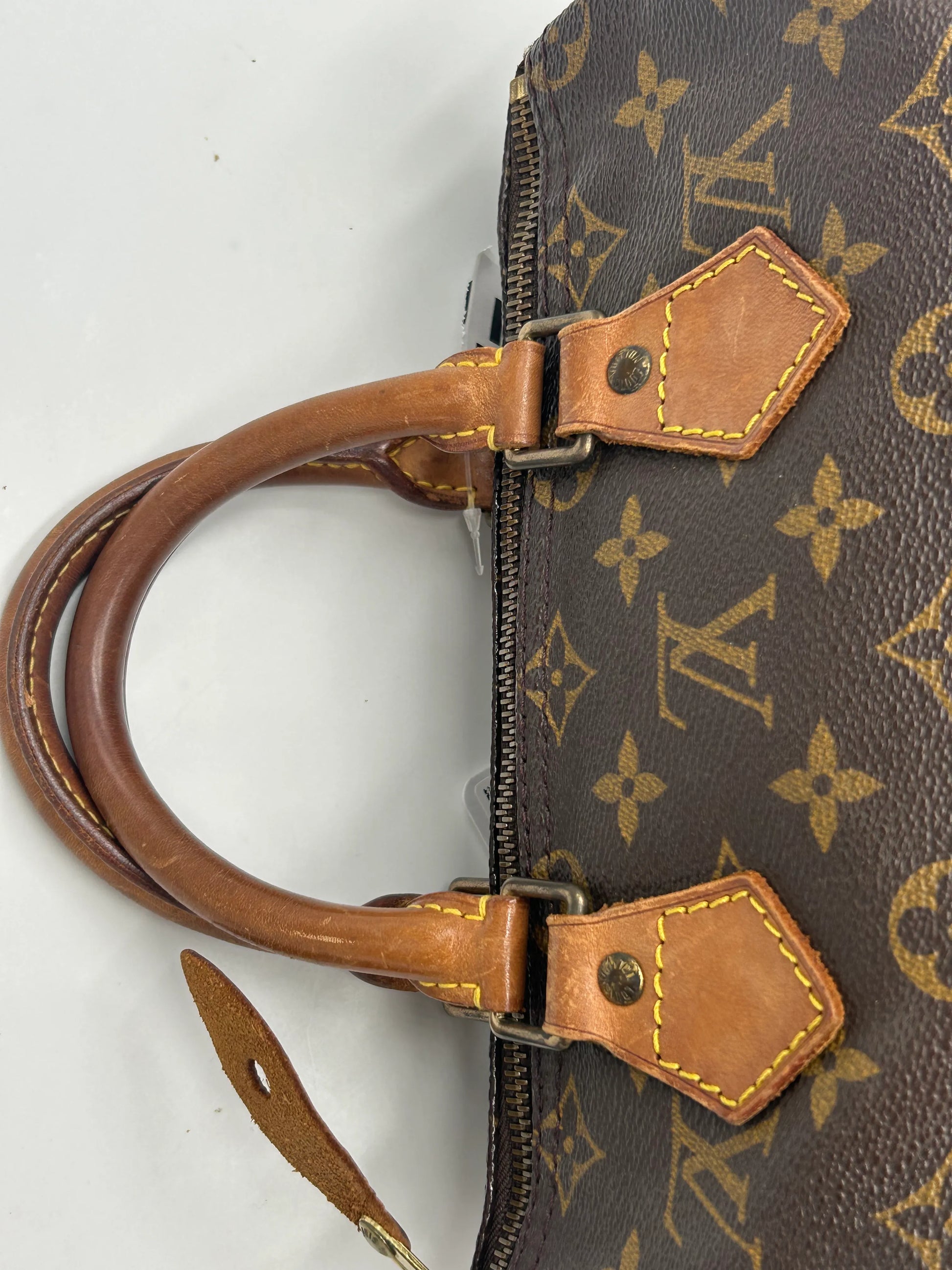 Louis Vuitton Speedy Monogram Canvas, Brown, Canvas, Handbag