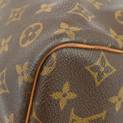 Louis Vuitton Keepall Bandouliere Monogram Canvas, Brown, Canvas, Travel Bag