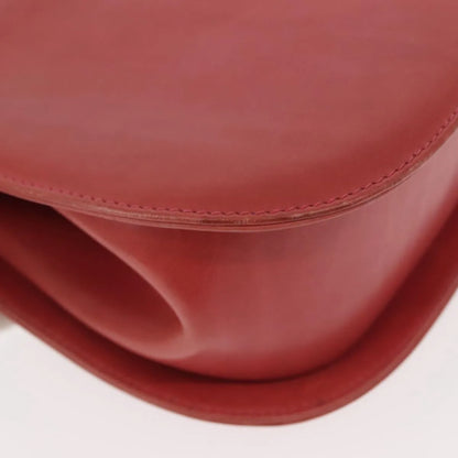 Salvatore Ferragamo Gancini Leather, Pink, Leather, Shoulder Bag
