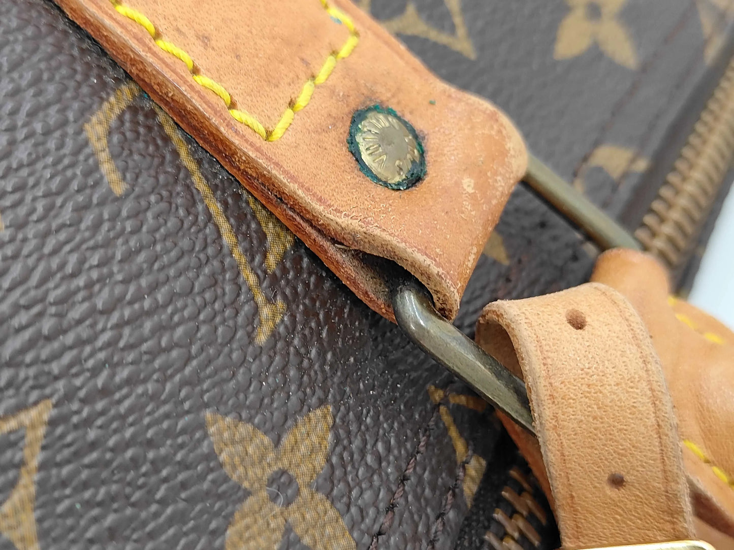 Louis Vuitton Keepall Monogram Canvas, Brown, Canvas, Travel Bag