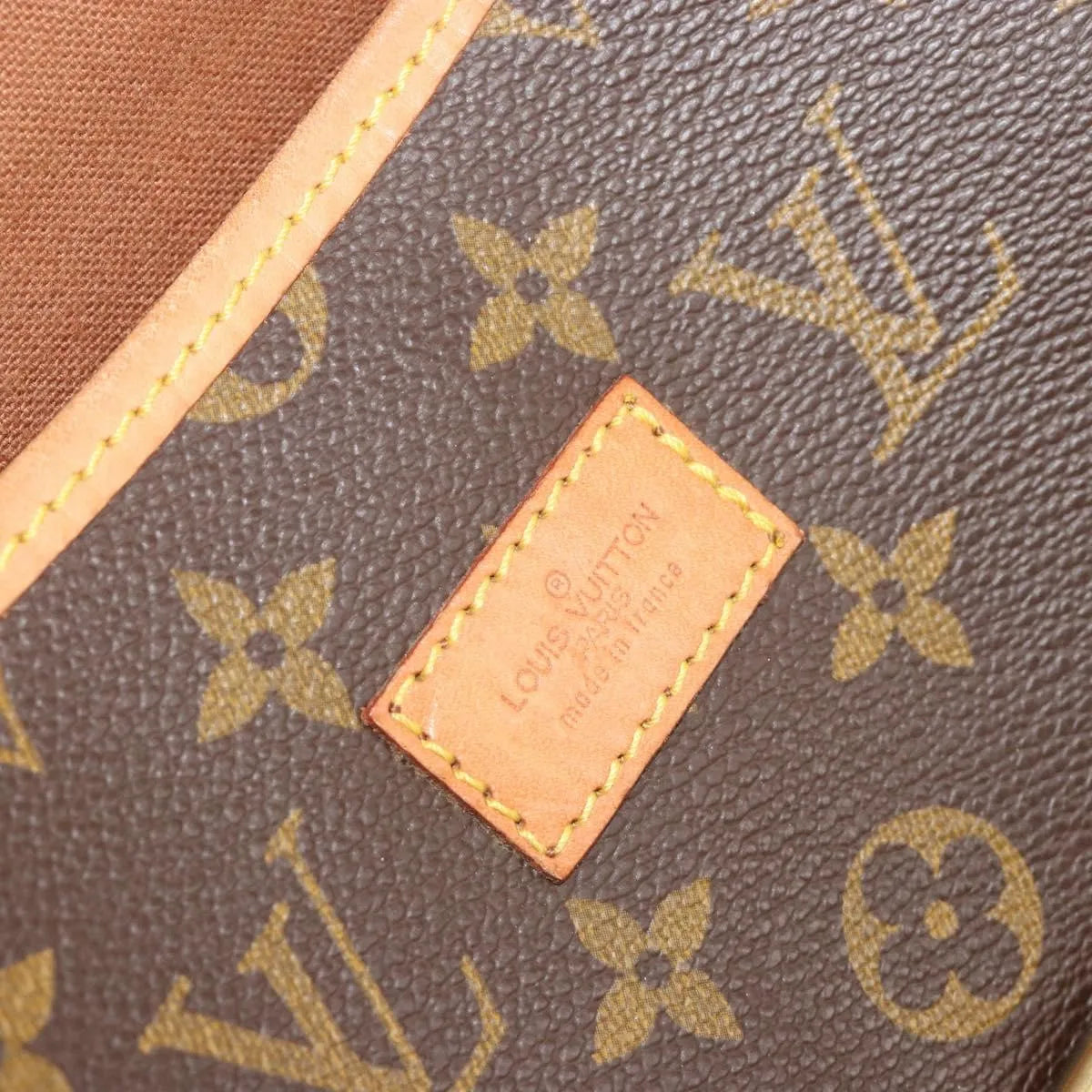 Louis Vuitton Saumur Monogram Canvas, Brown, Canvas, Shoulder Bag