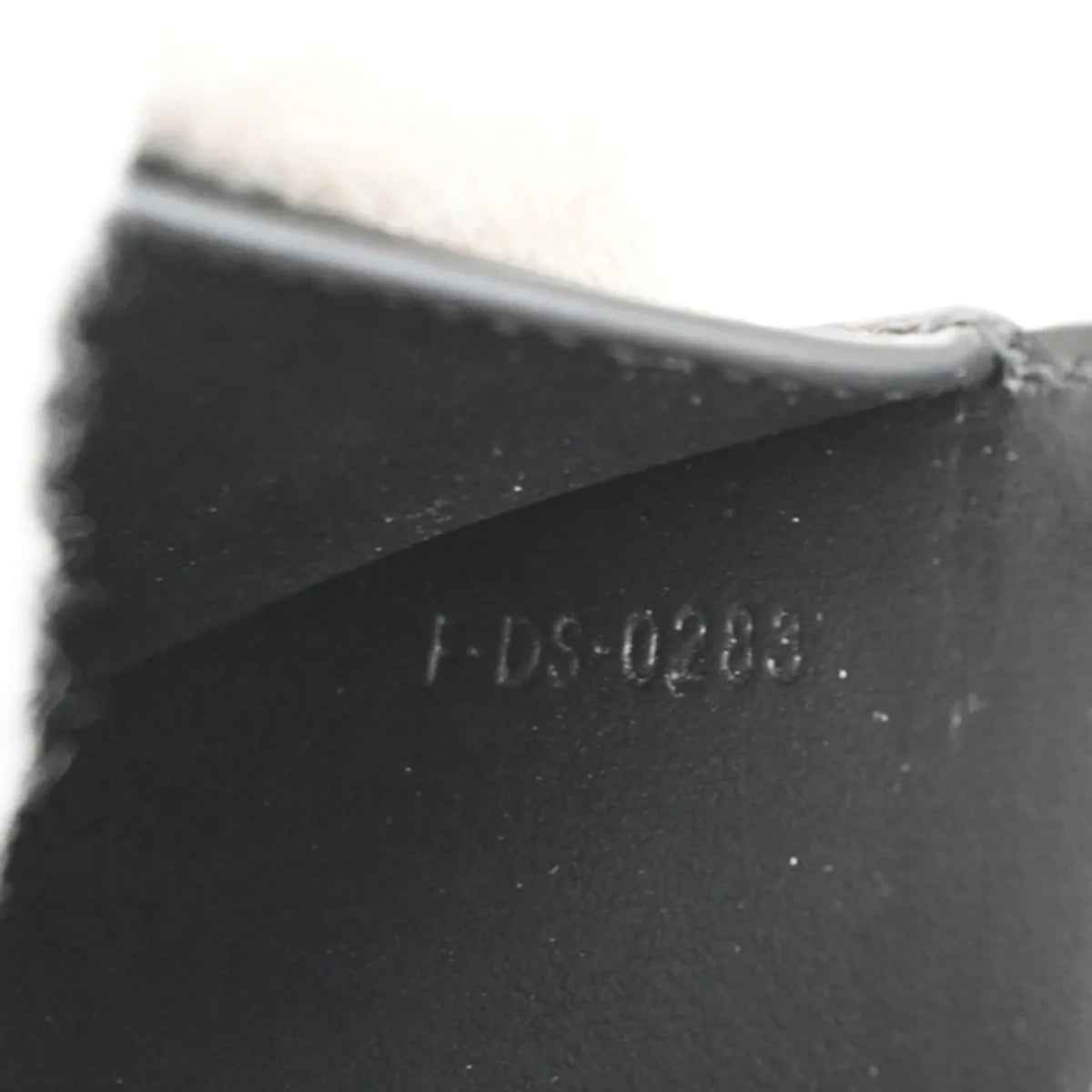 Celine Triomphe Trifold Leather, Black, Leather, Wallet