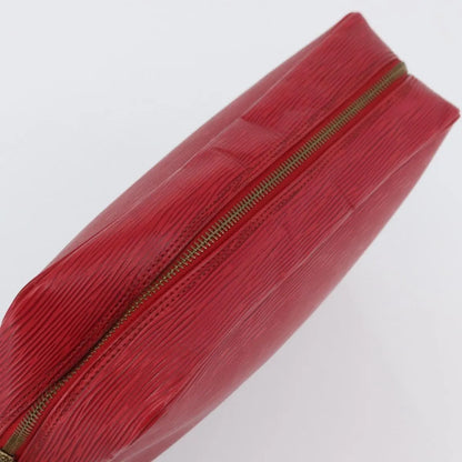 Louis Vuitton Trousse Toiletry Monogram Canvas, Red, Leather, Clutch