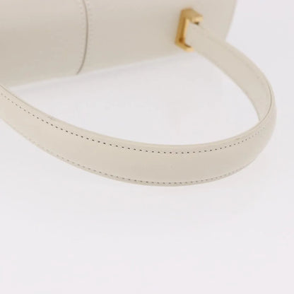 Saint Laurent Vintage handbag Leather, White, Leather, Handbag