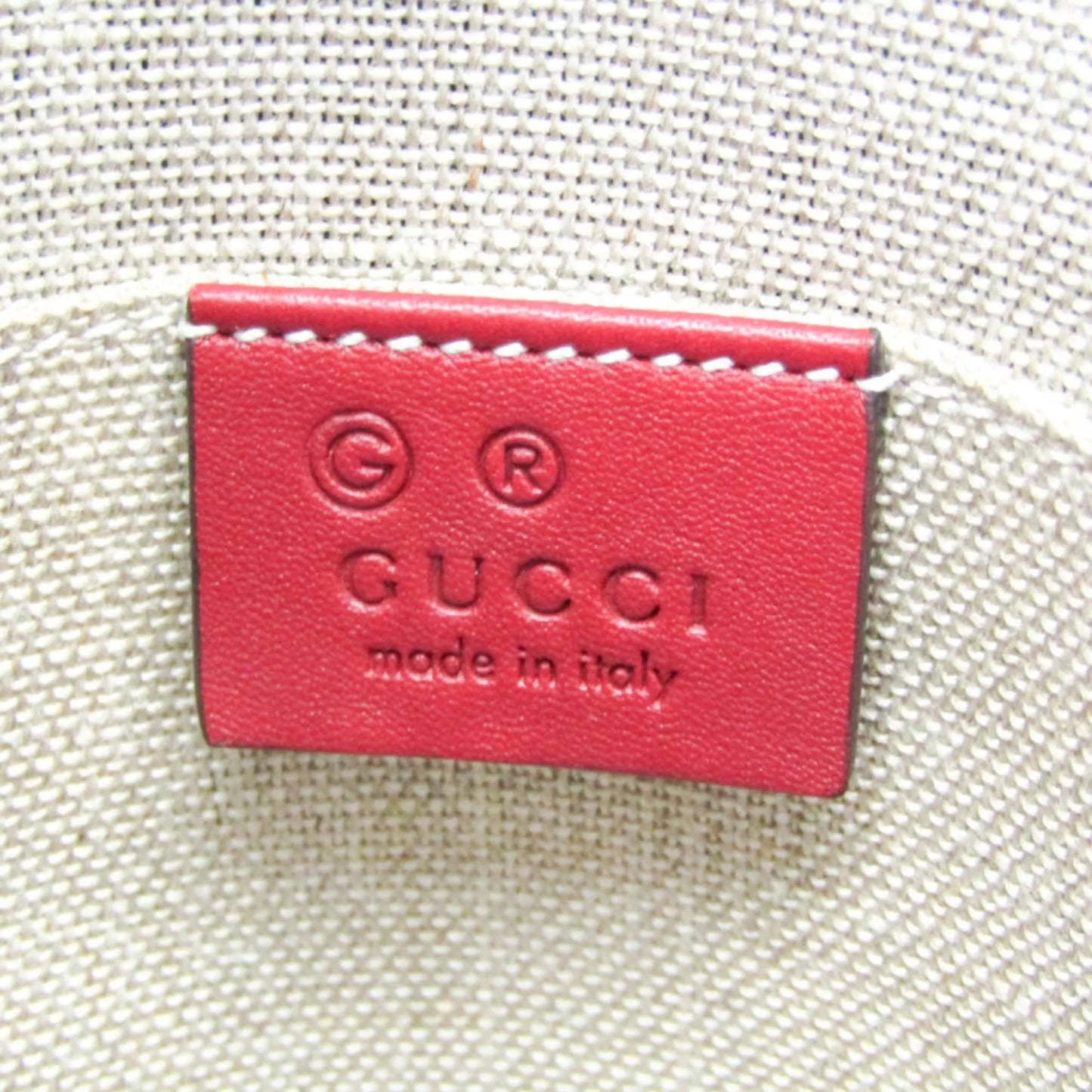 Gucci Convertible Dome Satchel Microguccissima Leather, Red, Leather, Handbag