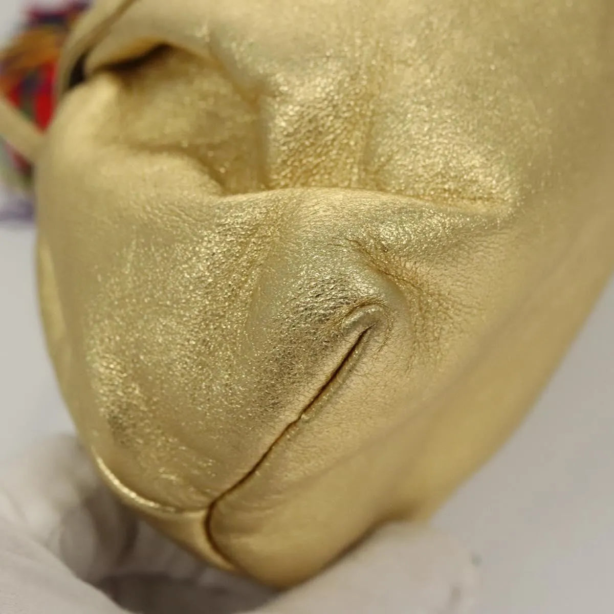 Loewe Vintage Leather, Gold, Leather, Shoulder Bag
