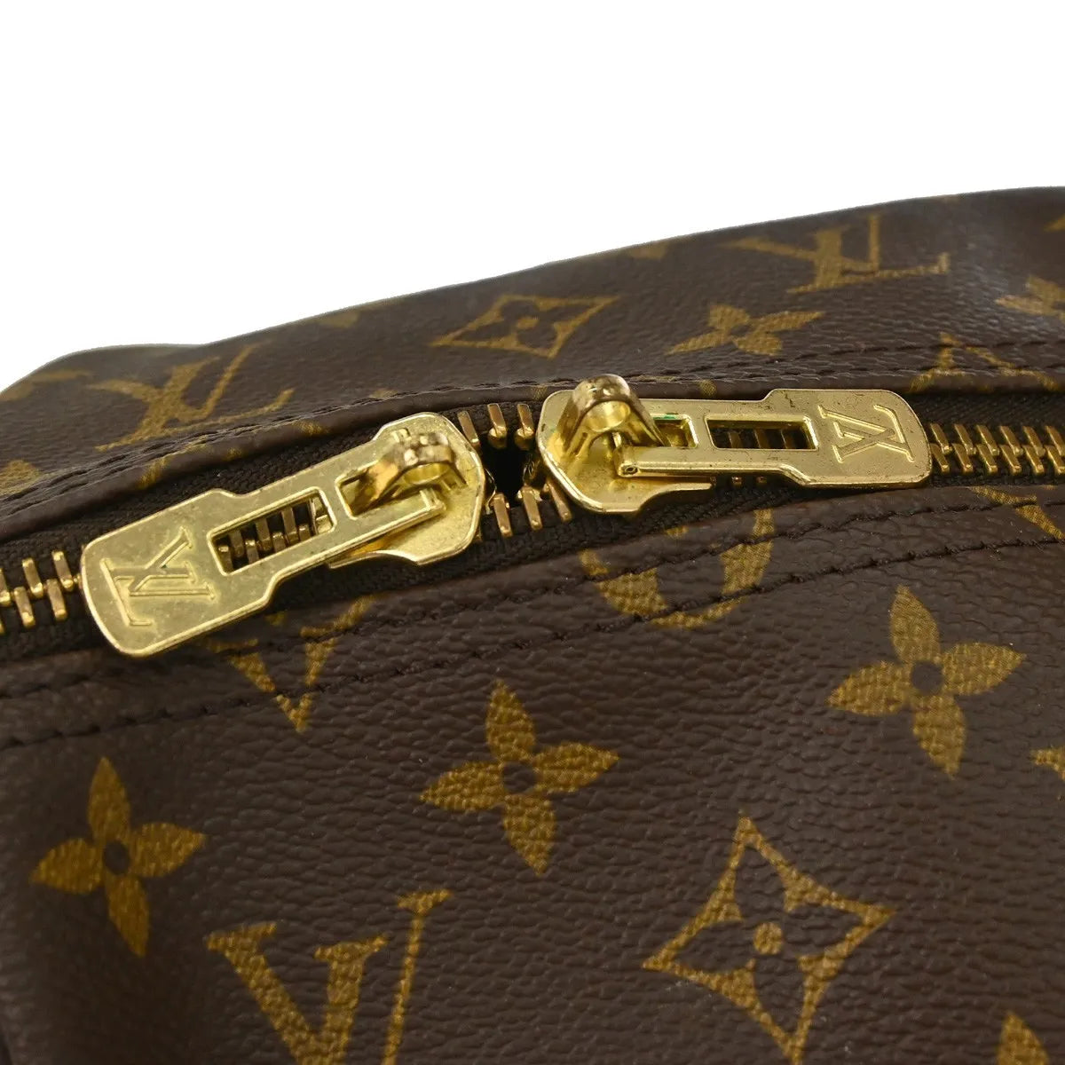 Louis Vuitton Keepall Monogram, Brown, Canvas, Travel Bag