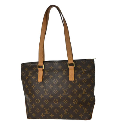 Louis Vuitton Cabas Piano Monogram Canvas, Brown, Canvas, Tote Bag