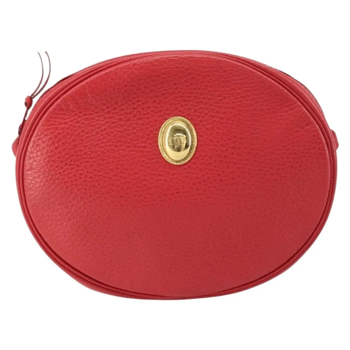 Christian Dior Vintage Leather, Red, Leather, Shoulder Bag
