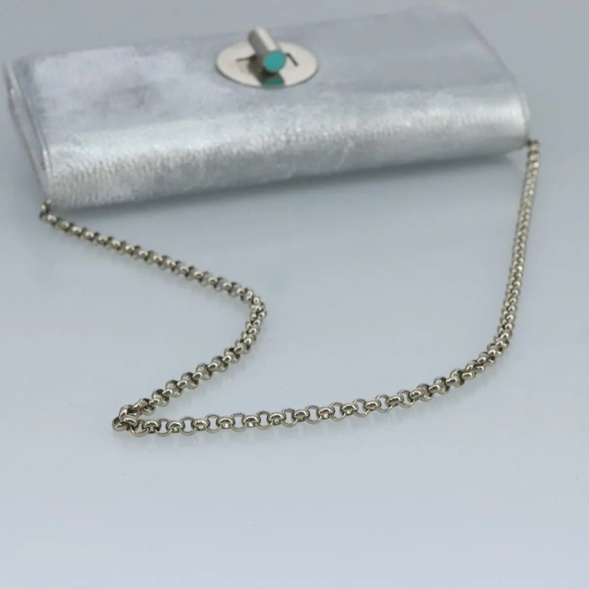 Tiffany & Co. Vintage Leather, Silver, Leather, Shoulder Bag